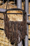 The Jolene Cowhide Purse in Brown