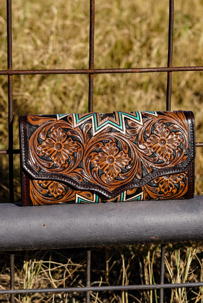 The Willa Mae Cowhide Wallet