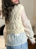 CROCHET LAYERED TOP