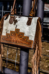 The Tina cowhide purse