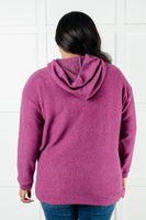 Basically My Favorite Hooded Pullover in Light Plum