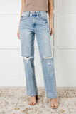 Patricia High Rise Rigid Magic 90's Straight Jeans